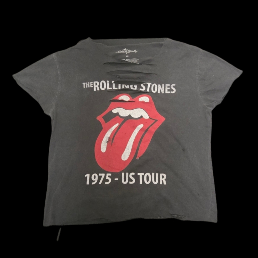 Y2k Rolling Stones Short Sleeve Shirt